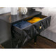 Geo 2-Drawer Texture Nightstand