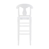Valley White Counter Stools With Wood Seat (Set of 2)