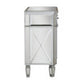 Milan Mirrored 1 Drawer 2 Door Console