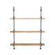 Wilder Black Metal Wall Shelves