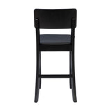 Torino Black Contemporary Stool