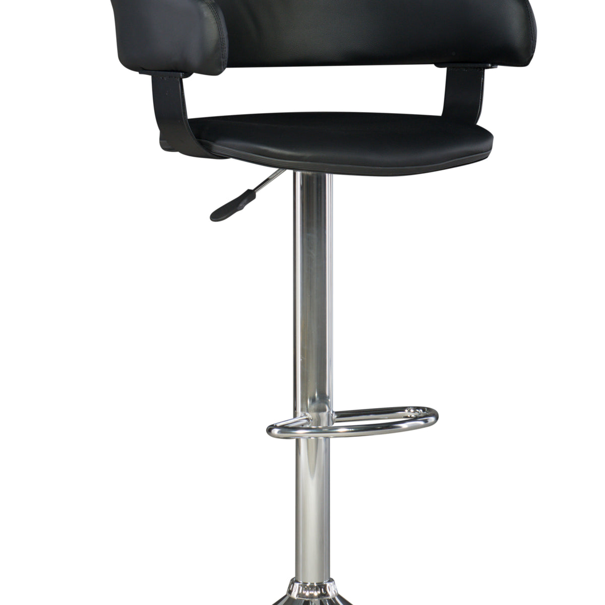 Devan Faux Leather Barrel Bar Stool – Linon Home & Design LLC