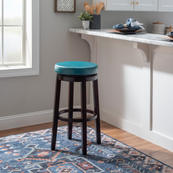Maya Faux Leather Stool