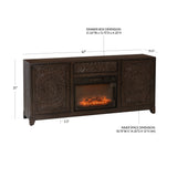 Grace Mandala Fireplace