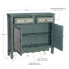 Clancy Antique Blue And White Console