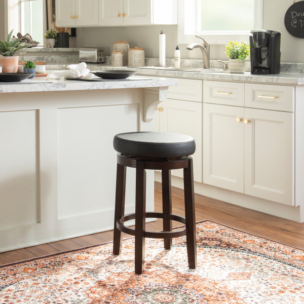 Maya Faux Leather Stool