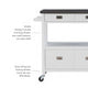 Sydney White Kitchen Cart