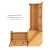 Willow Natural Corner Nook Set