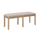 Jordan Dark Charcoal Backless Dining Bench