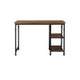 Austin Ash Veneer Desk With Two Shelves