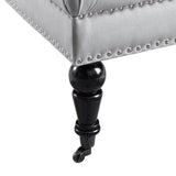 Isabelle Square Tufted Ottoman