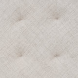 Bella Natural Round Storage Ottoman