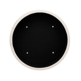Bella Natural Round Storage Ottoman