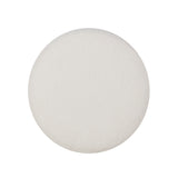 Kathy White Sherpa Round Ottoman