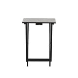 Talia Tray Table Set With Faux Marble
