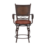 Beatrix Big And Tall Armed Stool