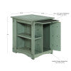 Mission Gray Side Table