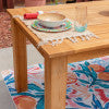 Cannon Teak Dining Table With 80In Length