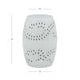 Salma Bright White Side Table