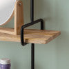 Wilder Black Metal Wall Shelves