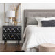 Geo 2-Drawer Texture Nightstand