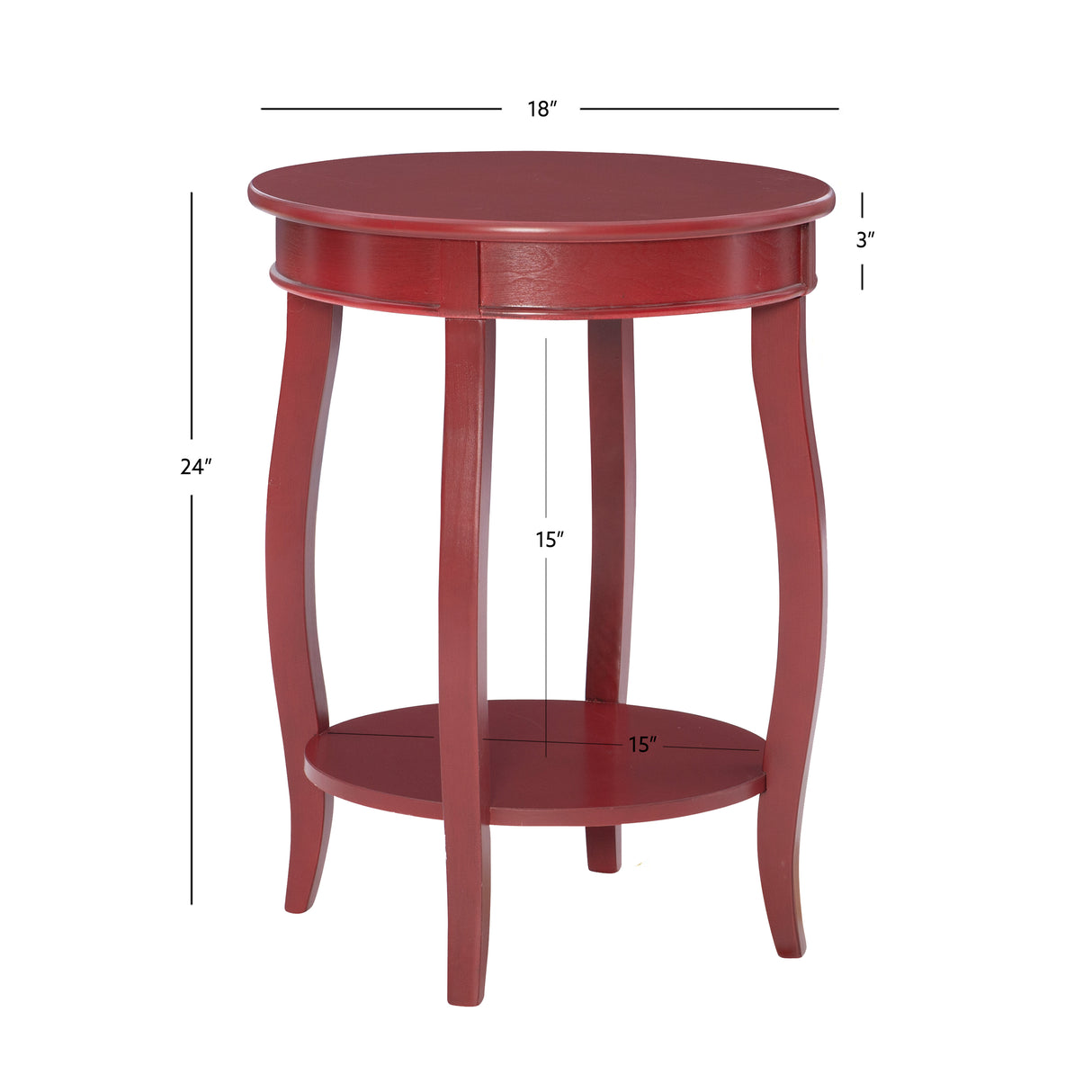 Rainbow Round Side Table