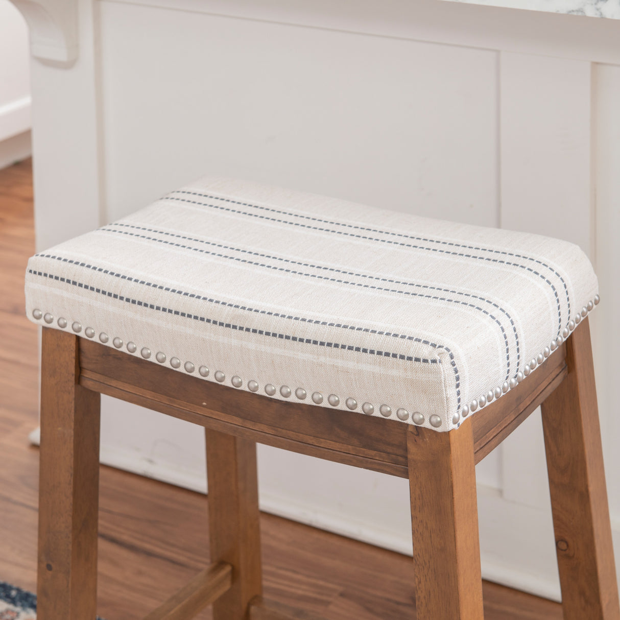 Claridge Linen Stool