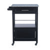 Mitchell Cart With Granite Top