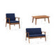 Cosgrove 4PC Patio Chat Set