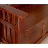 Shayla Walnut Storage Bench Split Seat