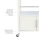 Cameron Kitchen Cart Granite Top