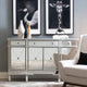 Milan Mirrored 3 Drawer 4 Door Console