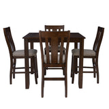Landry 5 Piece Counter Height Set