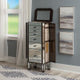 Heather Mirror And Wood Jewelry Armoire
