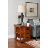 Mission Gray Side Table