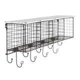 4 Cubby Wall Shelf