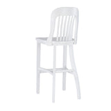 Norman White Bar Stools (Set of 2)