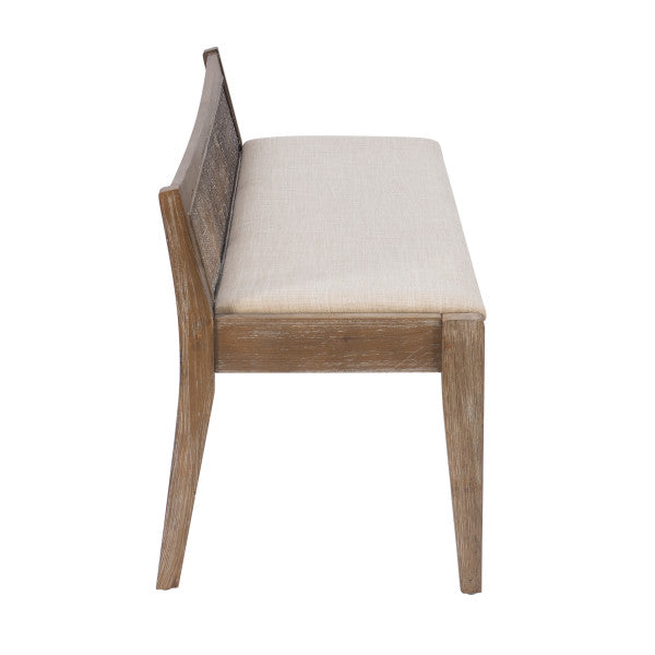 Beaux Cane Back Bench