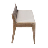 Beaux Cane Back Bench