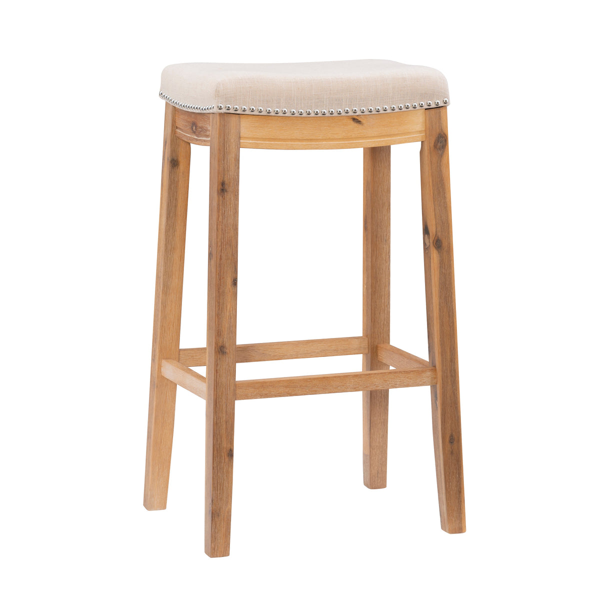 Claridge Linen Stool