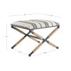 Campaign Accent Stool