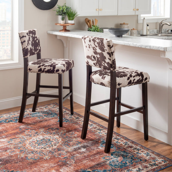 Corey Cow Print Stool