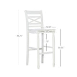 Sullivan White Stool