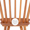 Leeville Med Oak Wood Side Chair (Set of 2)