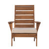 Nantucket Gray or Natural Chair With Cushion
