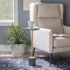 Ayleen Green Marble Gold Drink Table