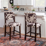Corey Cow Print Stool