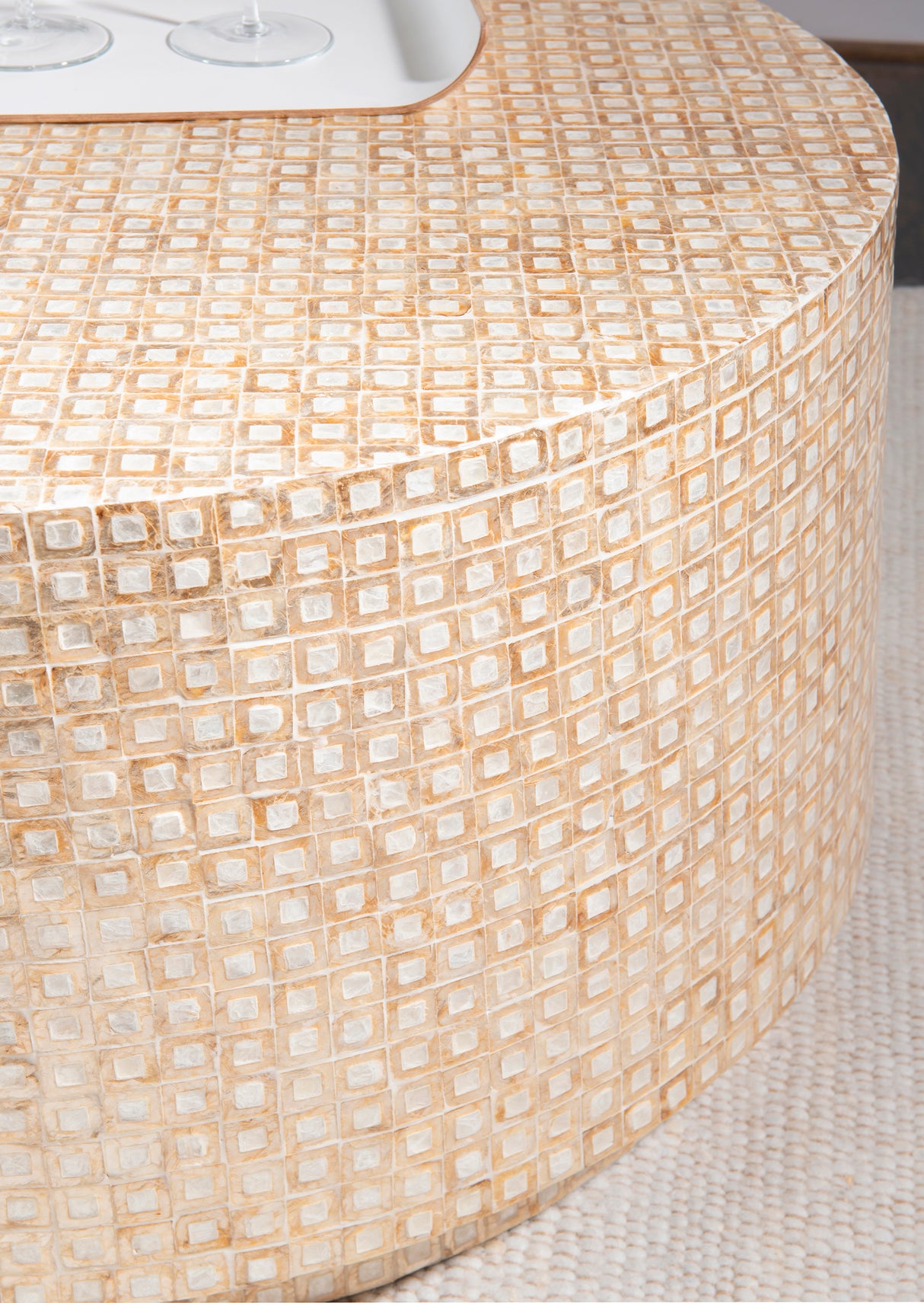 Capiz Coffee Table
