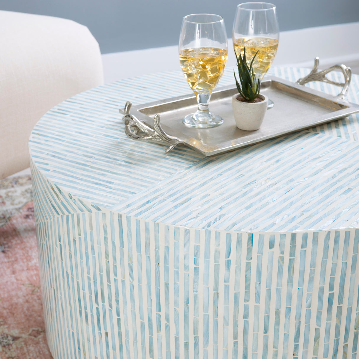 Capiz Coffee Table