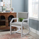 Atlas 2 Position Sled Base Chair White